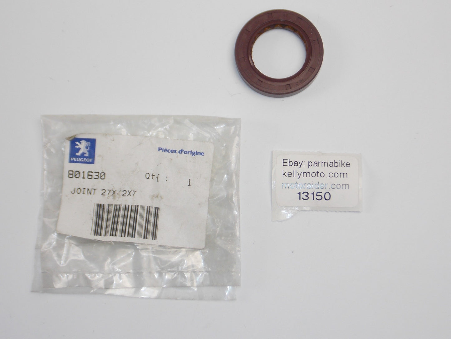 OEM PEUGEOT SCOOTER TWEET 125 GEARBOX RING RETAINER 27x42x7 801630 OIL SEAL - MotoRaider