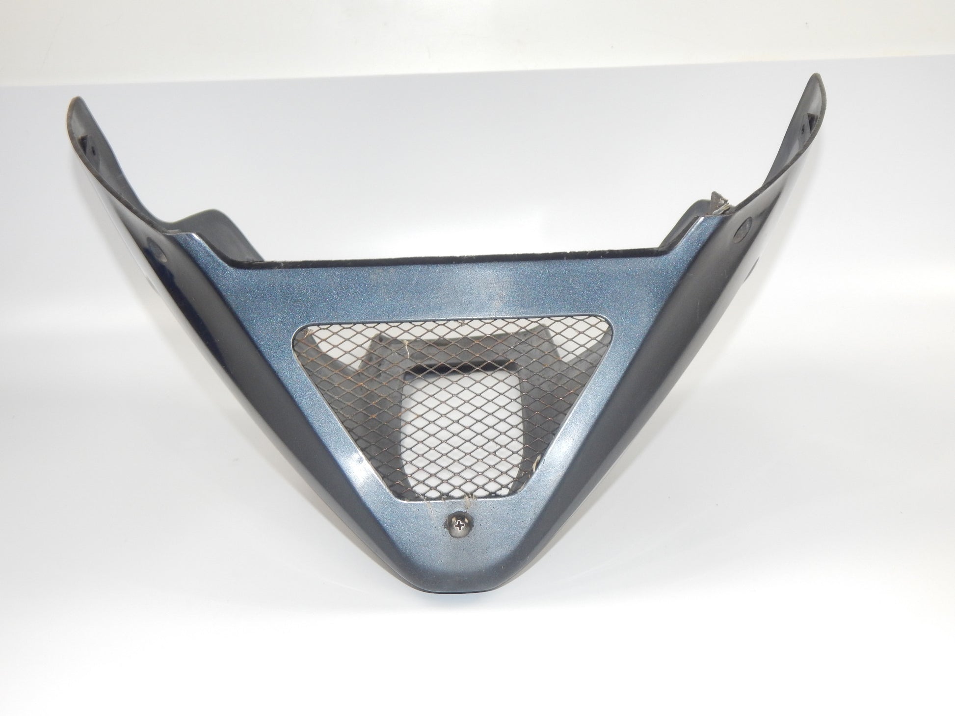 1986 KAWASAKI GPX 750-R UNDER BELLY LOWER FAIRING COWLING BLACK 55028-1130 - MotoRaider