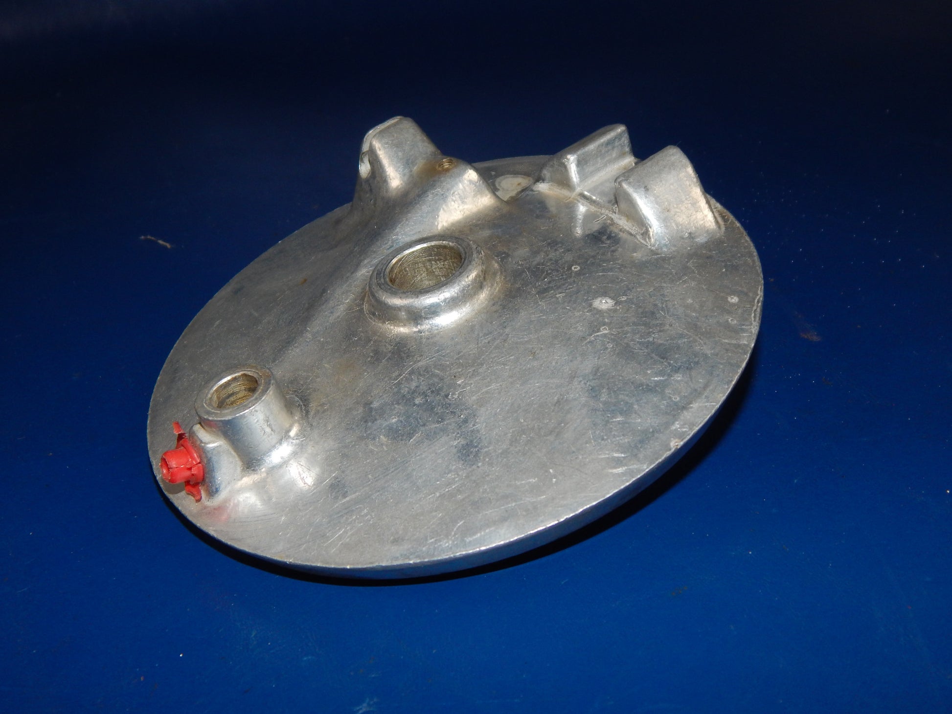 1968-71 PENTON KTM 100 125 FRONT WHEEL BRAKE SHOE PLATE CARRIER CROSS ENDURO - MotoRaider