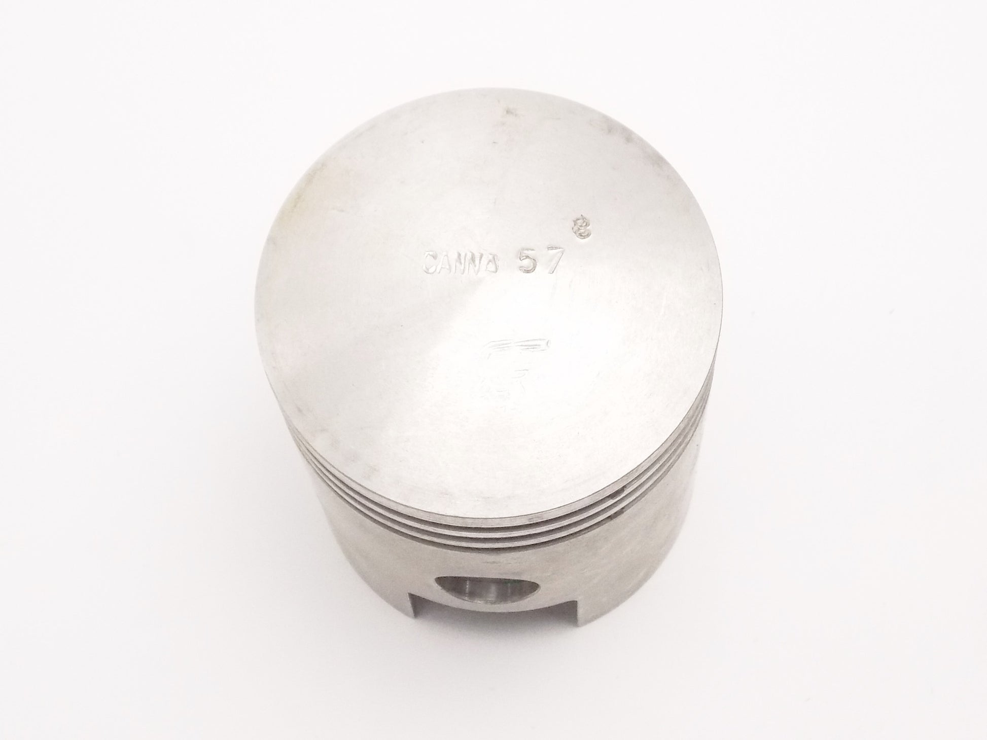 NOS DINAMIN PISTON + PIN + CLIPS DIAMETER 57.8 mm MONDIAL 160 cc - MotoRaider