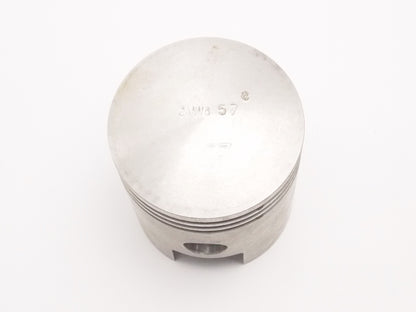 NOS DINAMIN PISTON + PIN + CLIPS DIAMETER 57.8 mm MONDIAL 160 cc - MotoRaider