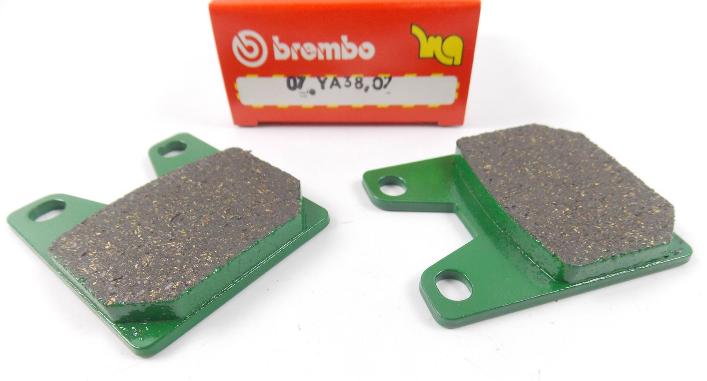 BREMBO YAMAHA 1998-1999-2000-2001 YFZ1000 REAR WHEEL BRAKE PADS 07.YA38.07 - MotoRaider