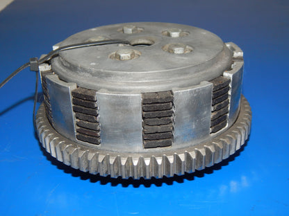 1980's HUSQVARNA MOTOR ENGINE CLUTCH DISC PLATE  BASKET SPRING 22T GEAR VINTAGE - MotoRaider