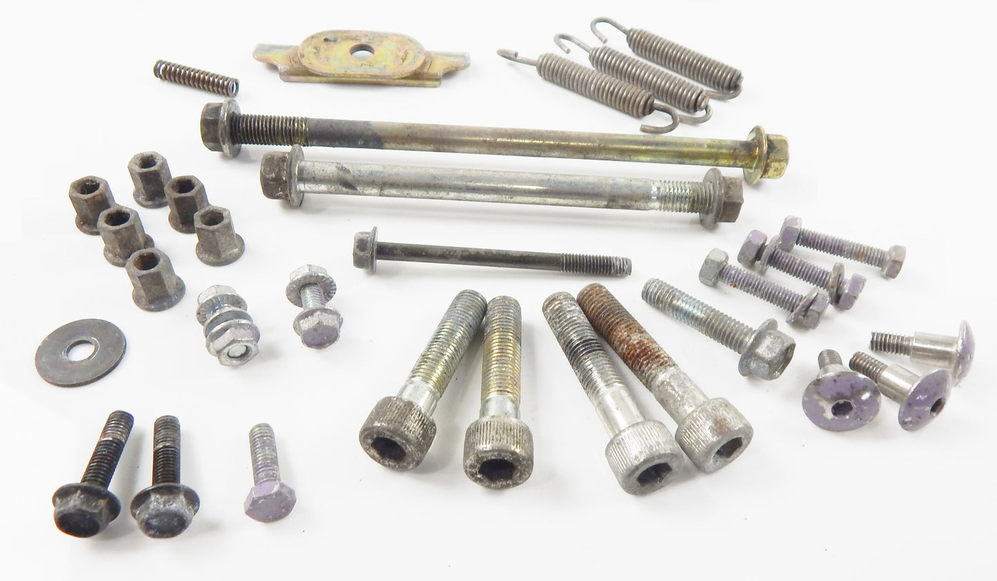 1996 YAMAHA FZR600G MIX HARDWARE BOLTS NUTS STUDS SPRINGS WASHER - MotoRaider