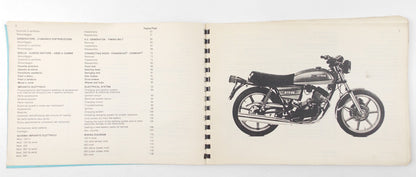 MOTO MORINI 125 SERVICE MANUAL BOOK ITALIAN/ENGLISH 40133 - MotoRaider