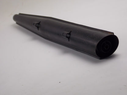 LAFRANCONI BLACK EXHAUST MUFFLER L=730mm INLET=35mm COMPETIZIONE BLACK VINTAGE - MotoRaider