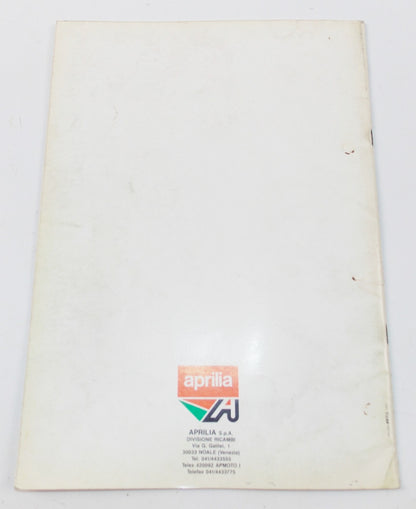1992 APRILIA PEGASO 50 SPARE PARTS CATALOG MANUAL BOOK 217 - MotoRaider