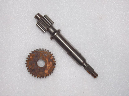 NOS MALOSSI 67 7121 TRANSMISSION GEAR SHAFT Z=15-33 PEUGEOT SV50 GEO ZENITH 2T - MotoRaider