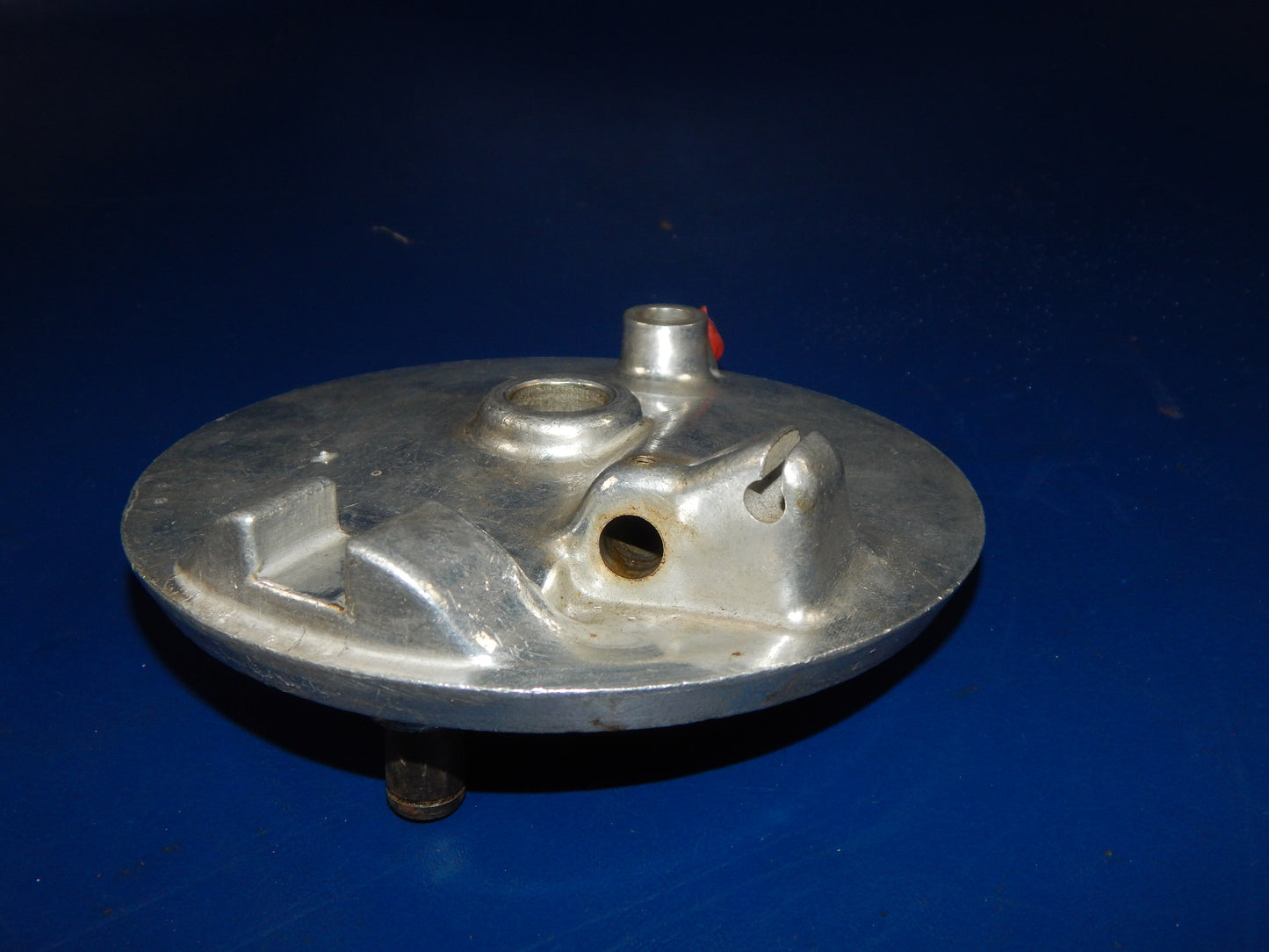 1968-71 PENTON KTM 100 125 FRONT WHEEL BRAKE SHOE PLATE CARRIER CROSS ENDURO - MotoRaider