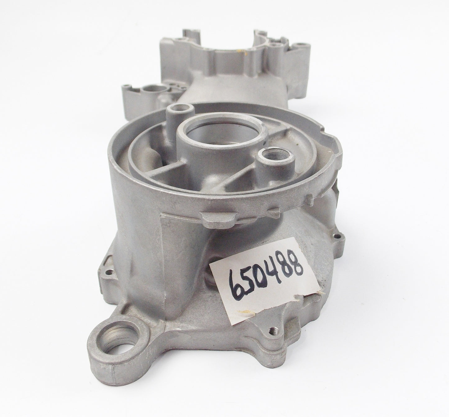 NOS OEM 2005 E-TON SIERRA DXL-90U LH CRANKCASE COVER AND OIL PUMP 90cc 650488 - MotoRaider