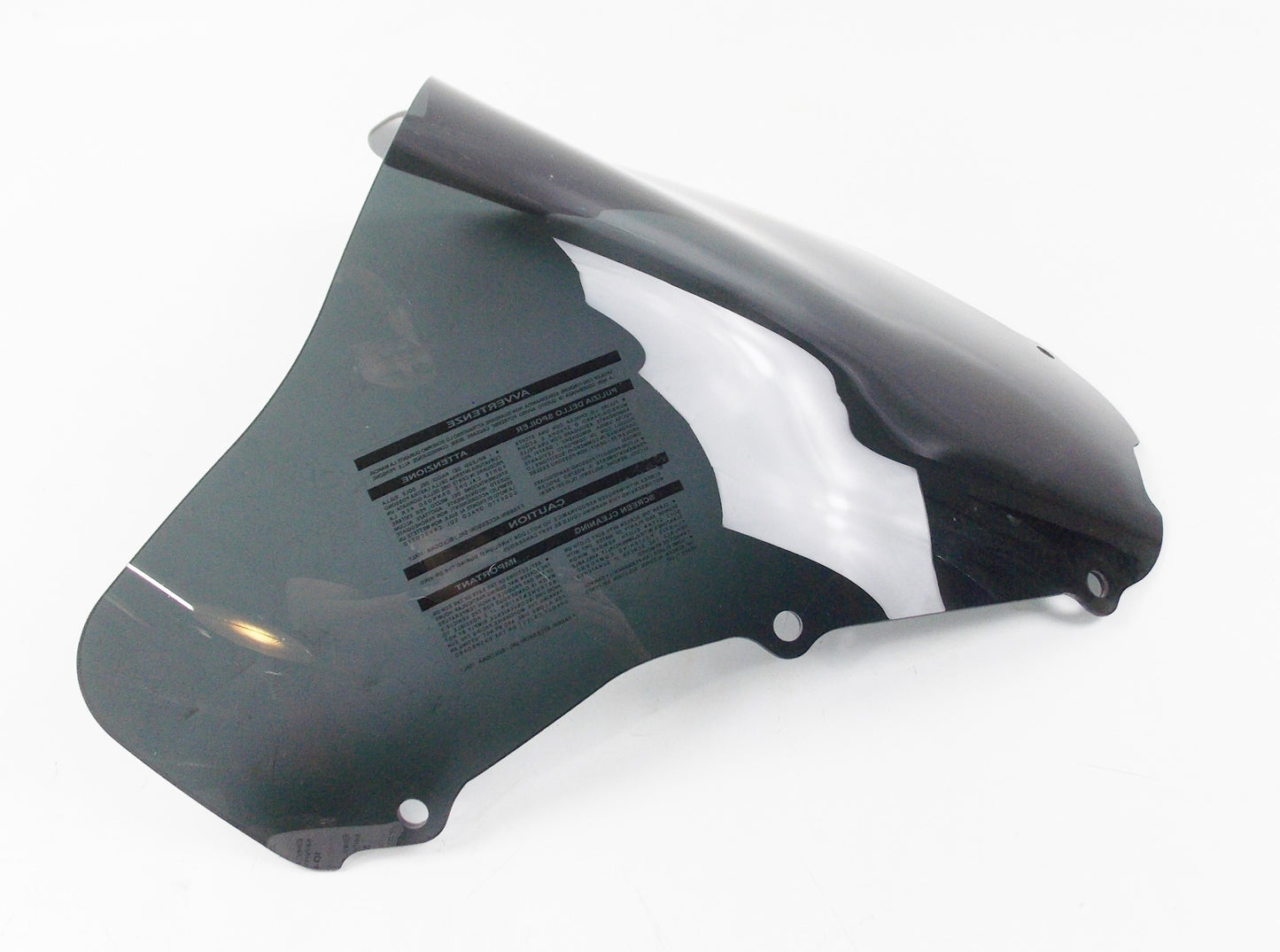 F.FABBRI ART H025 DARK SMOKED WINDSHIELD FAIRING SCREEN HONDA 2000-2001 CBR 900 - MotoRaider