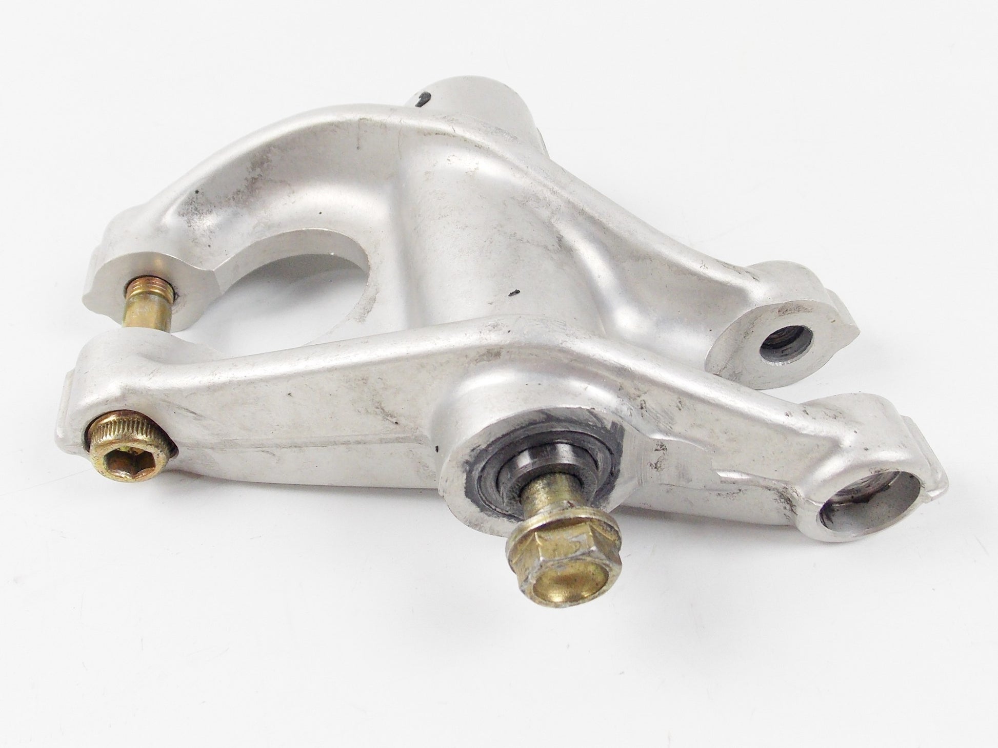 OEM DUCATI 1998 750 748 SPORT TOP SHOCK LINKAGE ROCKER MOUNT - MotoRaider