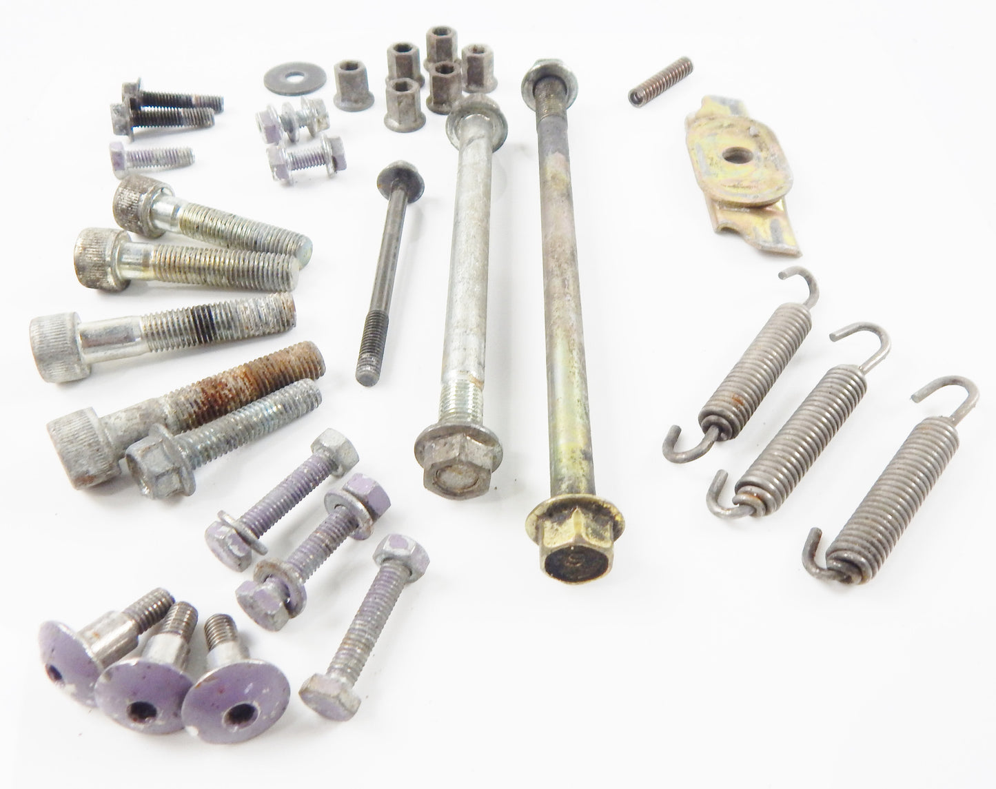 1996 YAMAHA FZR600G MIX HARDWARE BOLTS NUTS STUDS SPRINGS WASHER - MotoRaider