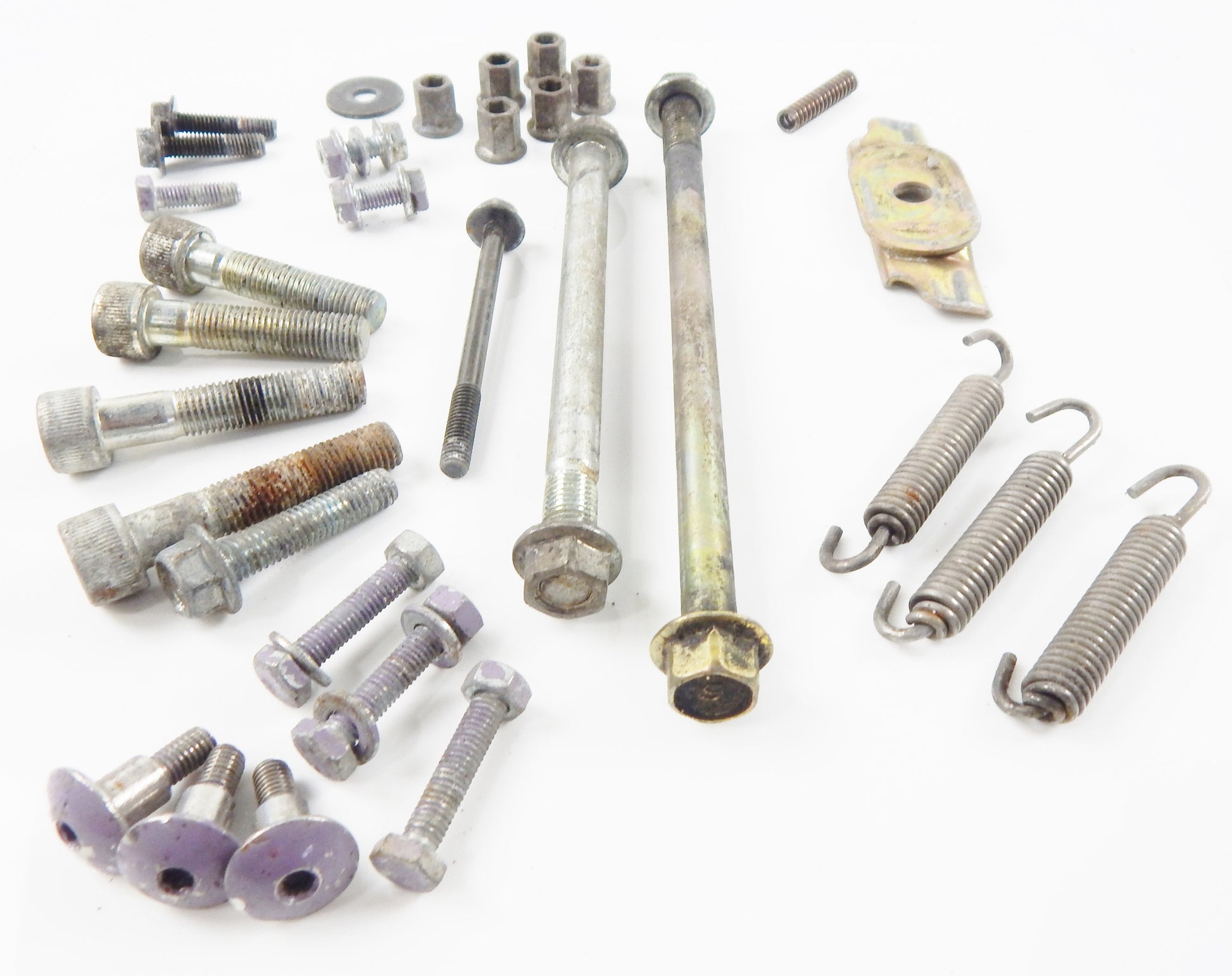 1996 YAMAHA FZR600G MIX HARDWARE BOLTS NUTS STUDS SPRINGS WASHER - MotoRaider
