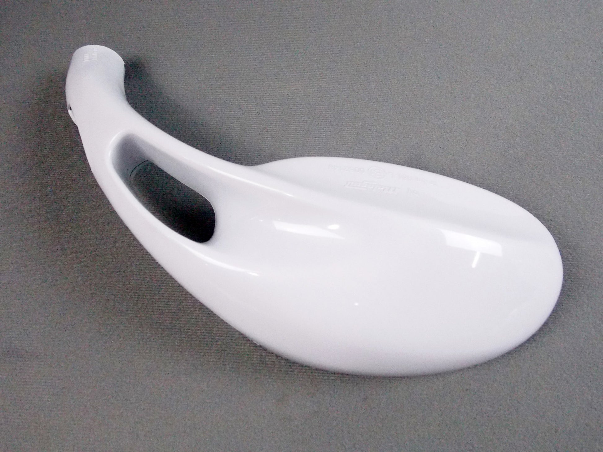 NOS OEM MALAGUTI PHANTOM F12 RIGHT SIDE REAR VIEW MIRROR WHITE 088.019.80 - MotoRaider