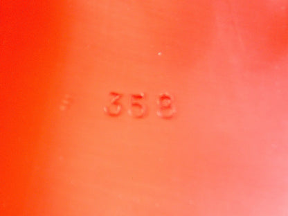 VINTAGE MOTOCROSS M.ROBERT 358 RED REAR FENDER L=22 1/2" W=6 1/2" BETA CAGIVA - MotoRaider