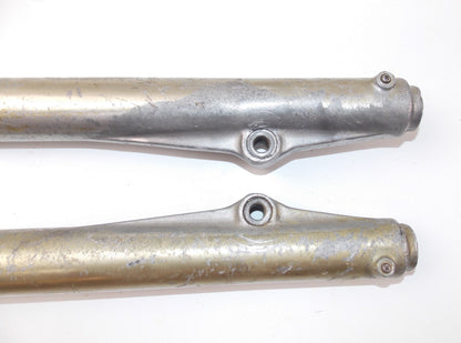 1979 SUZUKI PE RM 250 FRONT FORK SUSPENSION TUBES SLIDERS CAPS - MotoRaider
