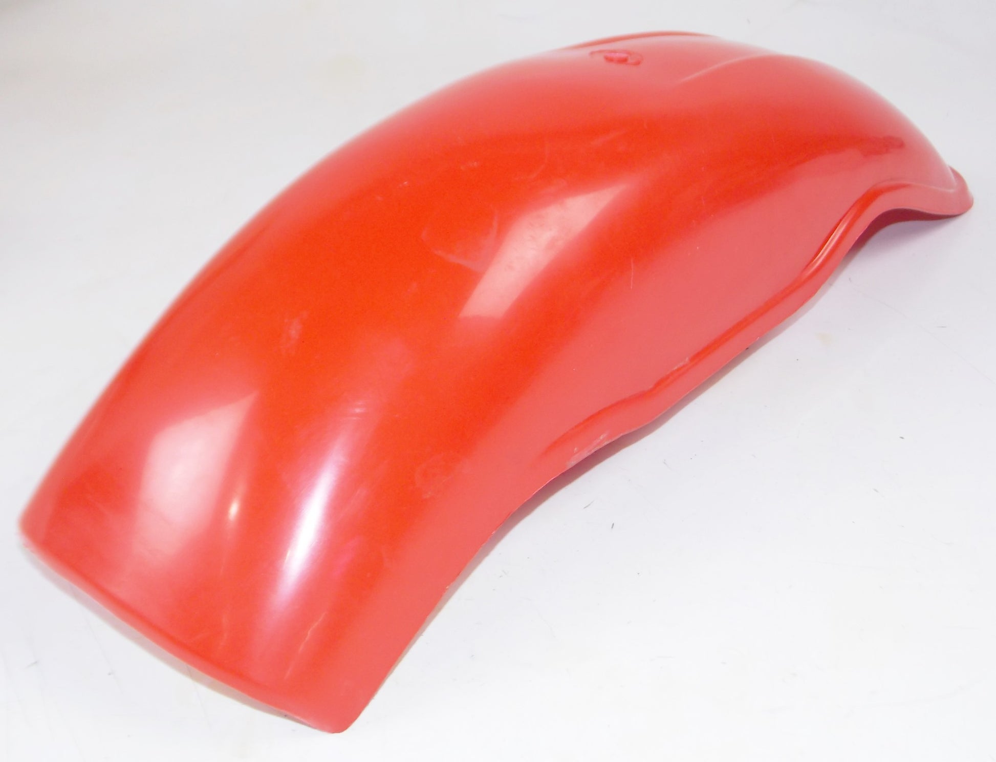 VINTAGE MOTOCROSS M.ROBERT 358 RED REAR FENDER L=22 1/2" W=6 1/2" BETA CAGIVA - MotoRaider
