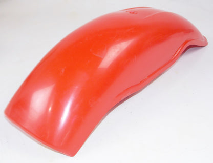 VINTAGE MOTOCROSS M.ROBERT 358 RED REAR FENDER L=22 1/2" W=6 1/2" BETA CAGIVA - MotoRaider
