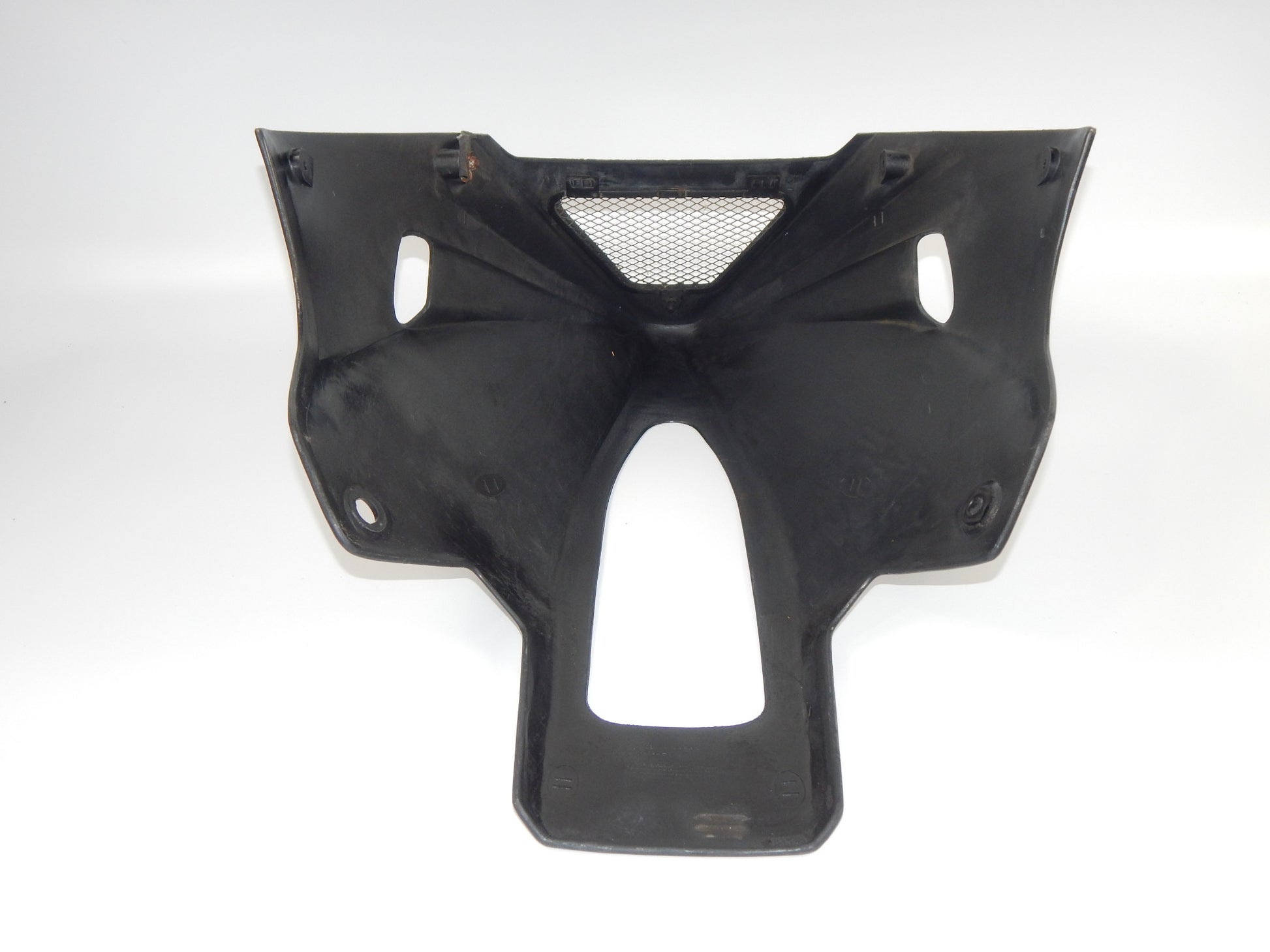 1986 KAWASAKI GPX 750-R UNDER BELLY LOWER FAIRING COWLING BLACK 55028-1130 - MotoRaider