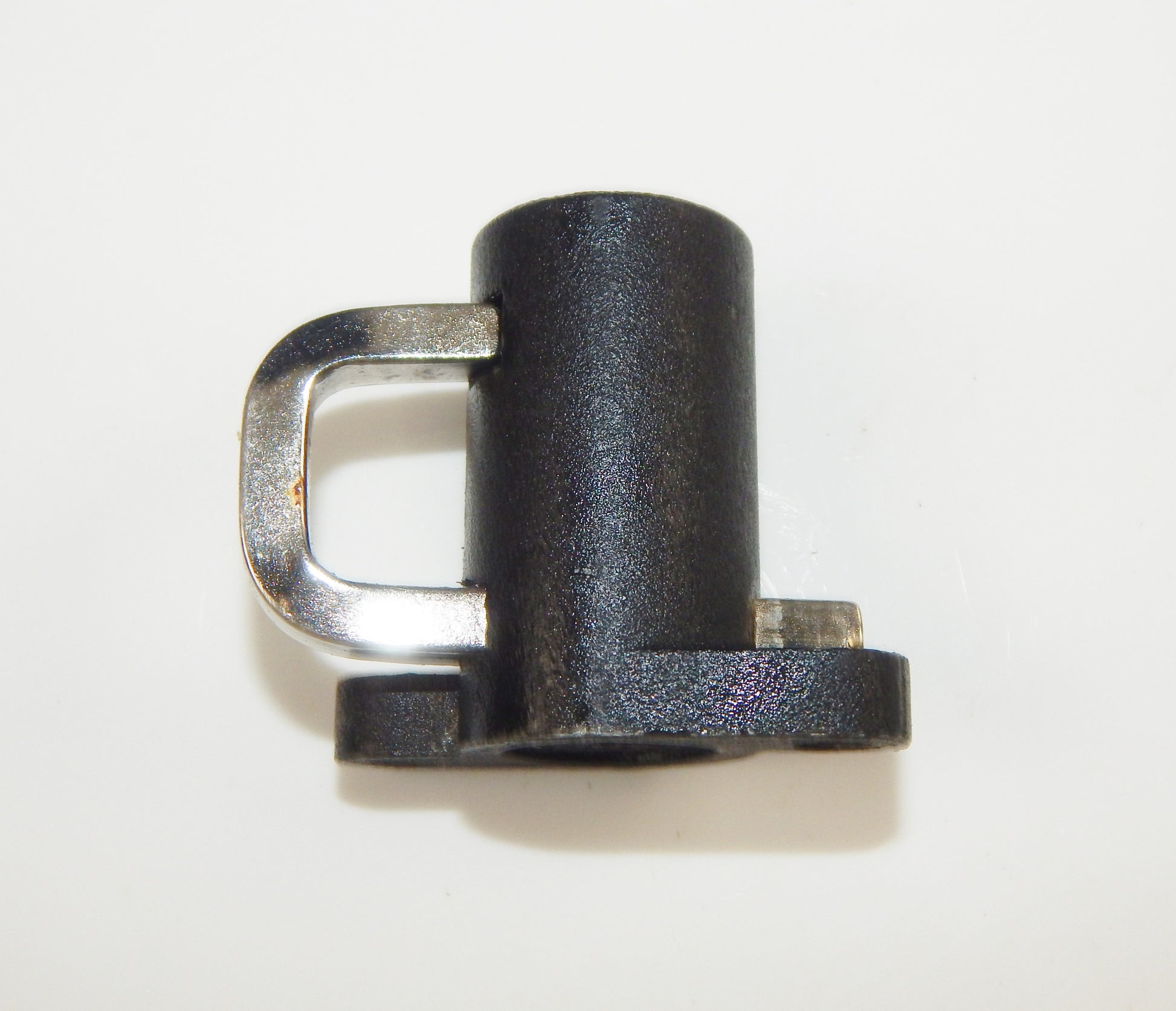 VINTAGE MOTORCYCLE SCOOTER APRILIA HELMET LOCK WITH KEY ITALY - MotoRaider