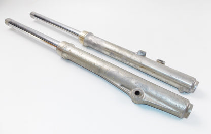 1979 SUZUKI PE RM 250 FRONT FORK SUSPENSION TUBES SLIDERS CAPS - MotoRaider