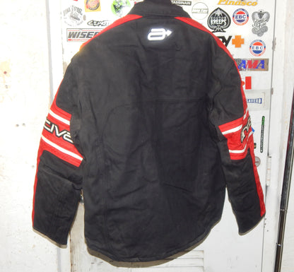 ARCTIVA MENS BLACK/RED WINTER JACKET SIZE M SNOWMOBILE SKI ATV SNOWBOARD - MotoRaider