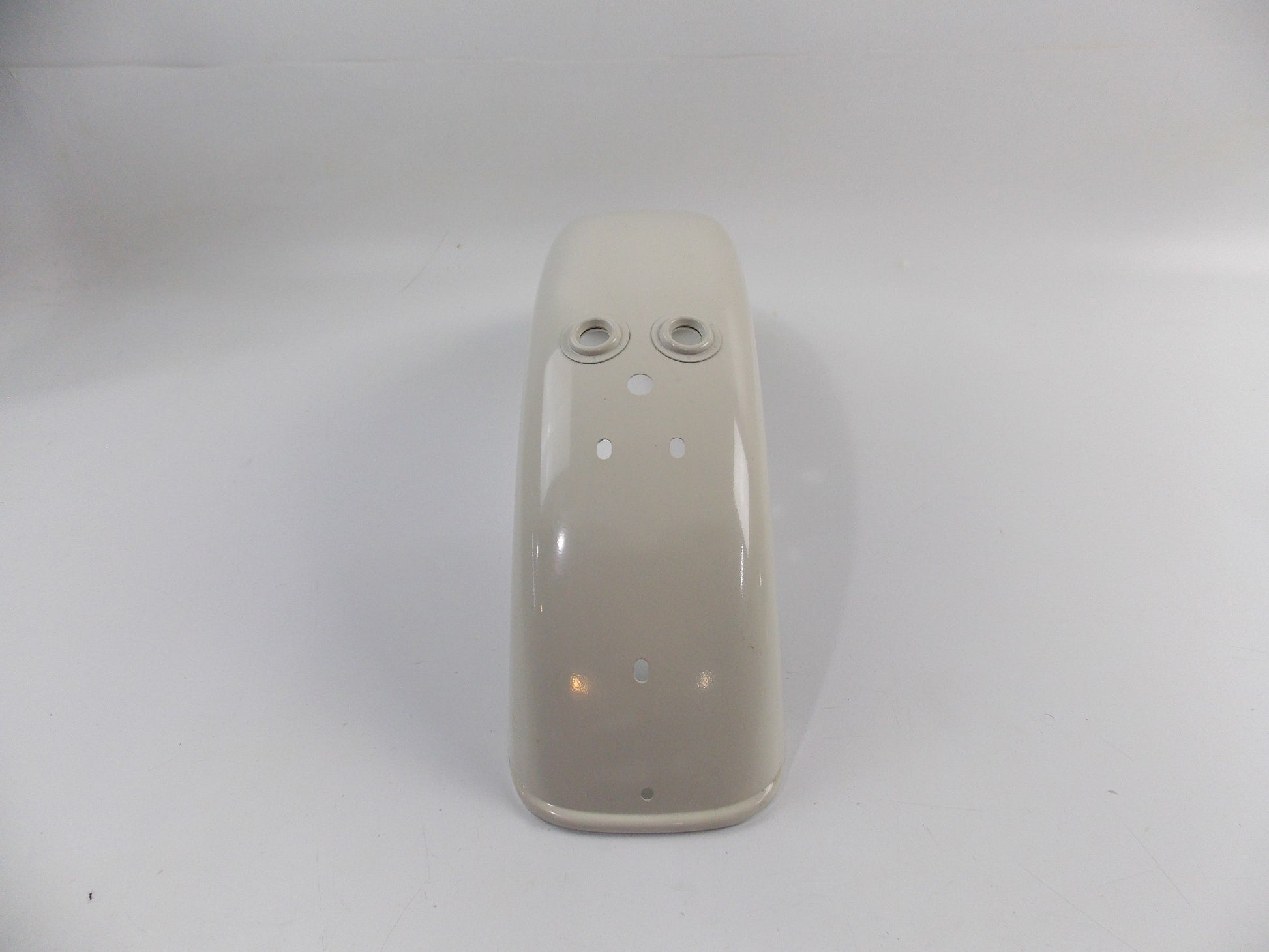 NOS OEM CAGIVA ALETTA ELECTRA 1984 125 WHITE REAR FENDER - MotoRaider
