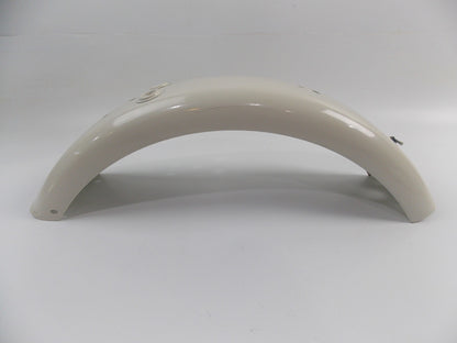 NOS OEM CAGIVA ALETTA ELECTRA 1984 125 WHITE REAR FENDER - MotoRaider