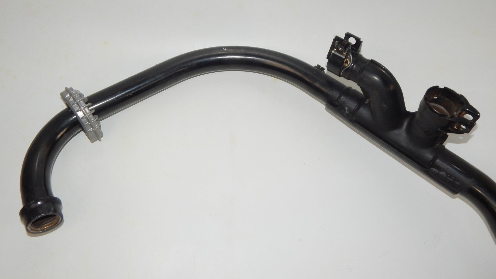 OEM YAMAHA 1984 FJ600 LEFT SIDE BLACK EXHAUST MUFFLER PIPE 49A-14711-00 VINTAGE - MotoRaider