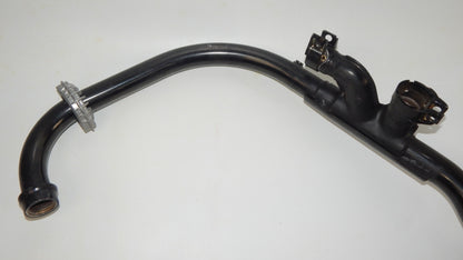 OEM YAMAHA 1984 FJ600 LEFT SIDE BLACK EXHAUST MUFFLER PIPE 49A-14711-00 VINTAGE - MotoRaider
