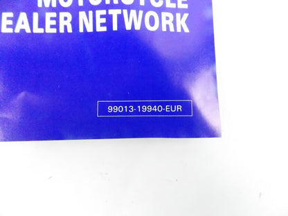 1996 SUZUKI INTER-EUROPE DEALER NETWORK MANUAL CATALOG BOOK 99013-19940-EUR - MotoRaider