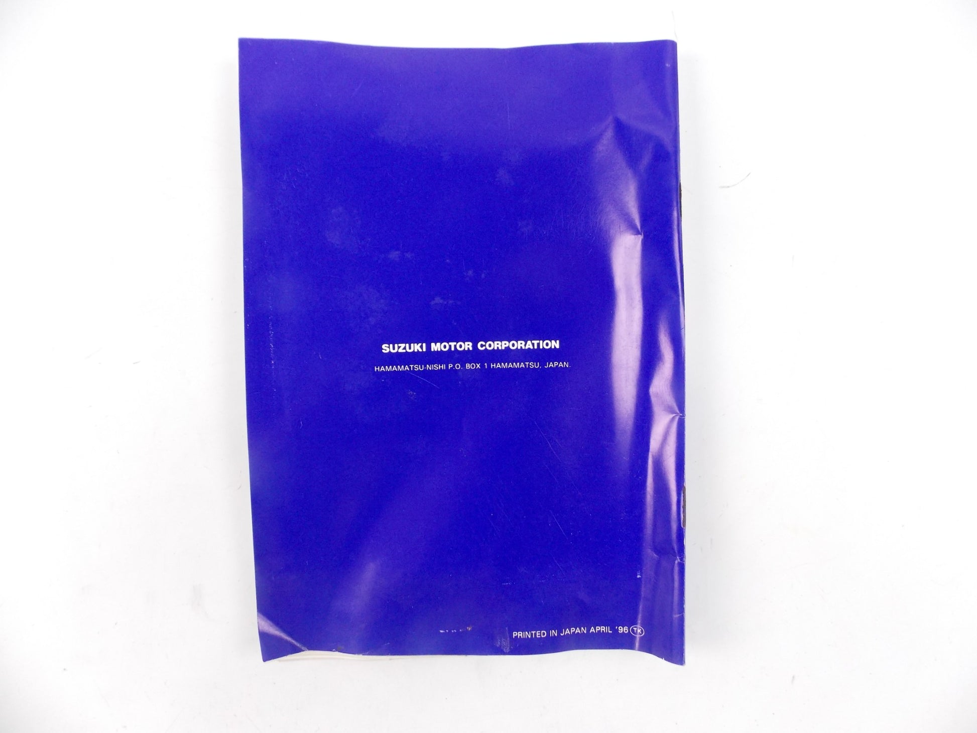 1996 SUZUKI INTER-EUROPE DEALER NETWORK MANUAL CATALOG BOOK 99013-19940-EUR - MotoRaider