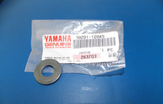 NOS YAMAHA 19 80-2020 YW125 XC155 YFM125 YFA1 GTS1000 PLATE WASHER 90201-120A5 - MotoRaider
