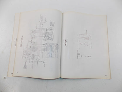 06/1979 WIRING DIAGRAMS CATALOG BOOK MANUAL SUZUKI MOTORCYCLES ENGLISH SR-0020 - MotoRaider