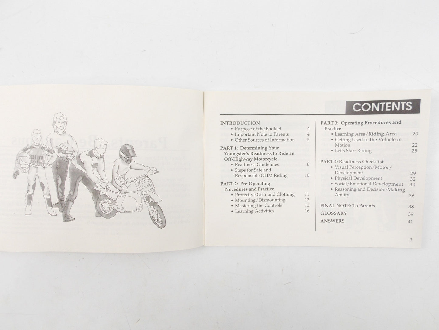1991 SUZUKI PARENT YOUNGSTER OFF HIGHWAY MOTORCYCLES MANUAL BOOK 99014-20650-03A - MotoRaider