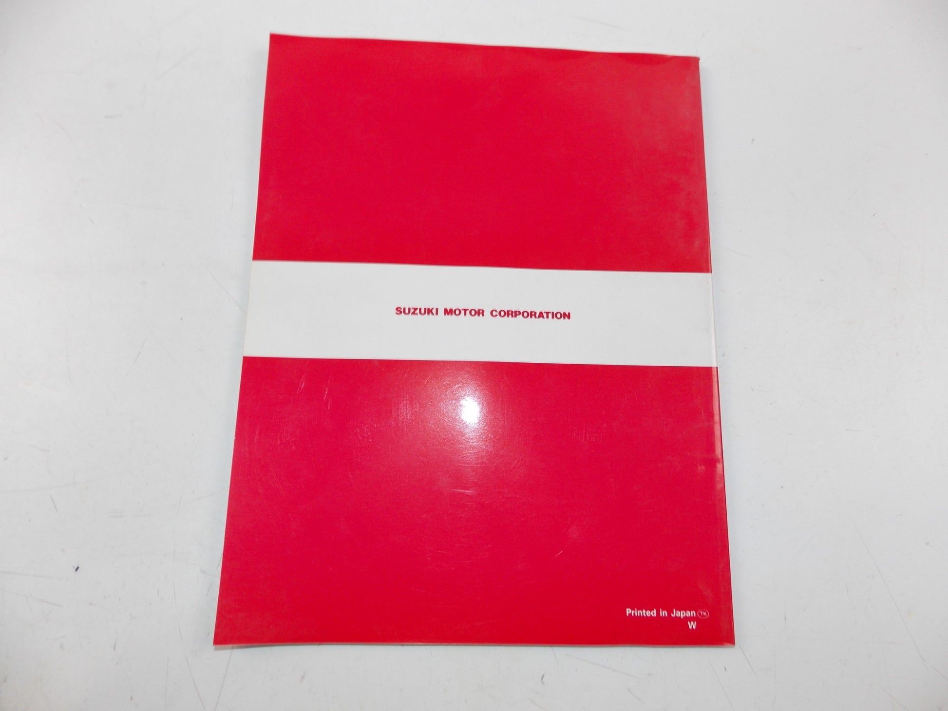 03/1998 SERVICE MANUAL MAINTENANCE BOOK SUZUKI TR50S ITALIAN 99500-10460-01B - MotoRaider