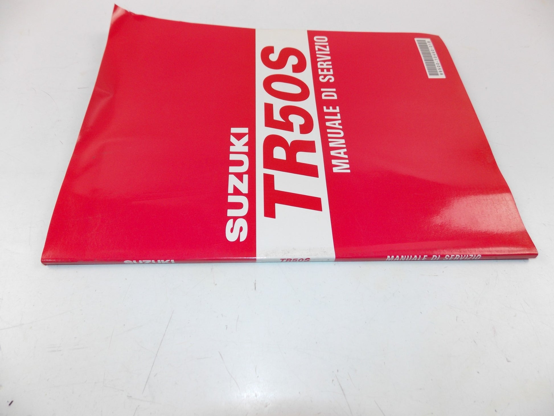 03/1998 SERVICE MANUAL MAINTENANCE BOOK SUZUKI TR50S ITALIAN 99500-10460-01B - MotoRaider