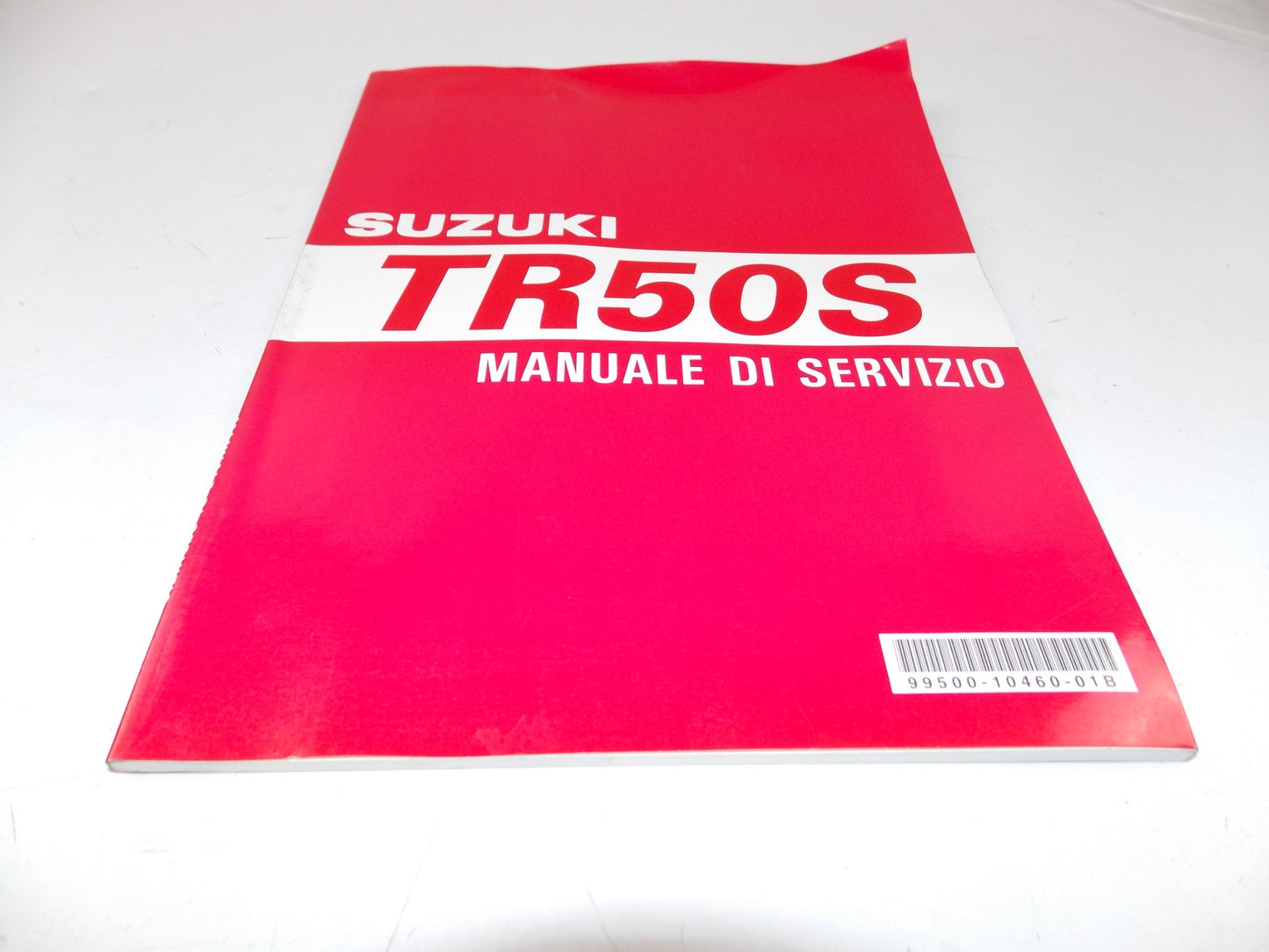 03/1998 SERVICE MANUAL MAINTENANCE BOOK SUZUKI TR50S ITALIAN 99500-10460-01B - MotoRaider