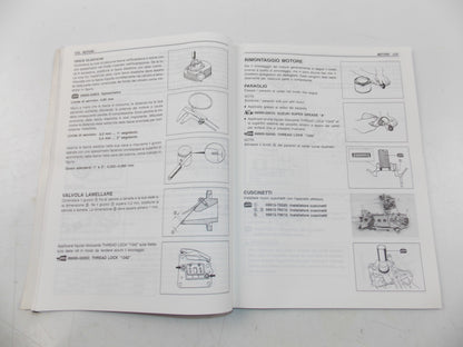 03/1998 SERVICE MANUAL MAINTENANCE BOOK SUZUKI TR50S ITALIAN 99500-10460-01B - MotoRaider