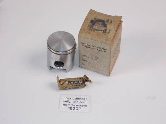 NOS ASSO WERKE 3420 BETA 25-7300 PISTON 39MM + RING + 14MM PIN VINTAGE 16202 - MotoRaider