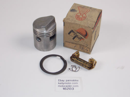 NOS DINAMIN 106 PISTON 39.4 MM+RINGS+11MM PIN+CIRCLIPS #16203 - MotoRaider