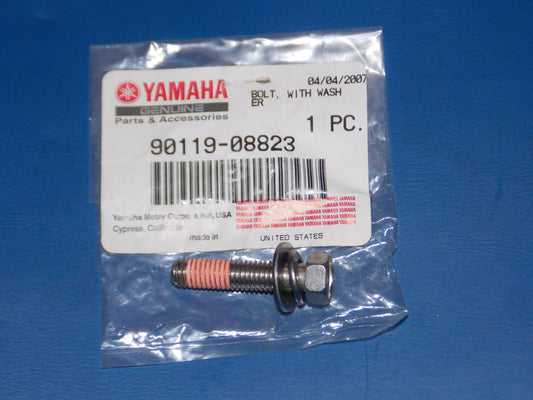 NOS 1998 2003-21 YAMAHA FX1000/1100/1800 GP1300/1050  BOLT W/WASHER 90119-08823 - MotoRaider