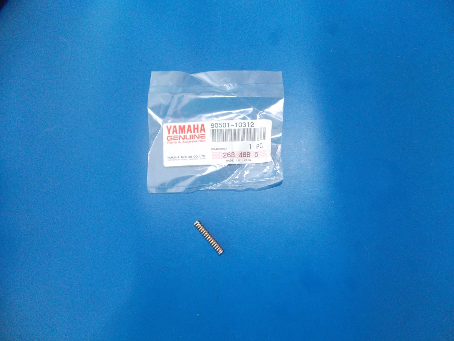 NOS YAMAHA  1973-2018 RD250/350/200/400 YZ250/360 COMPRESSION SPRING 90501-10312 - MotoRaider