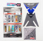 HARRIS FUEL GAS TANK PAD PROTECTOR HONDA HORNET BLUE 11947-HORA - MotoRaider