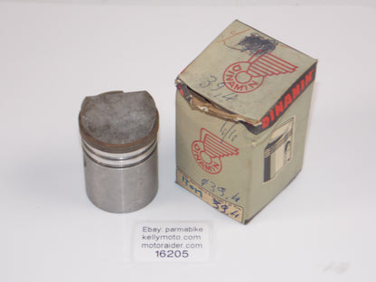 NOS DINAMIN 39 PISTON 39.4 MM+RINGS+11MM PIN #16205 - MotoRaider