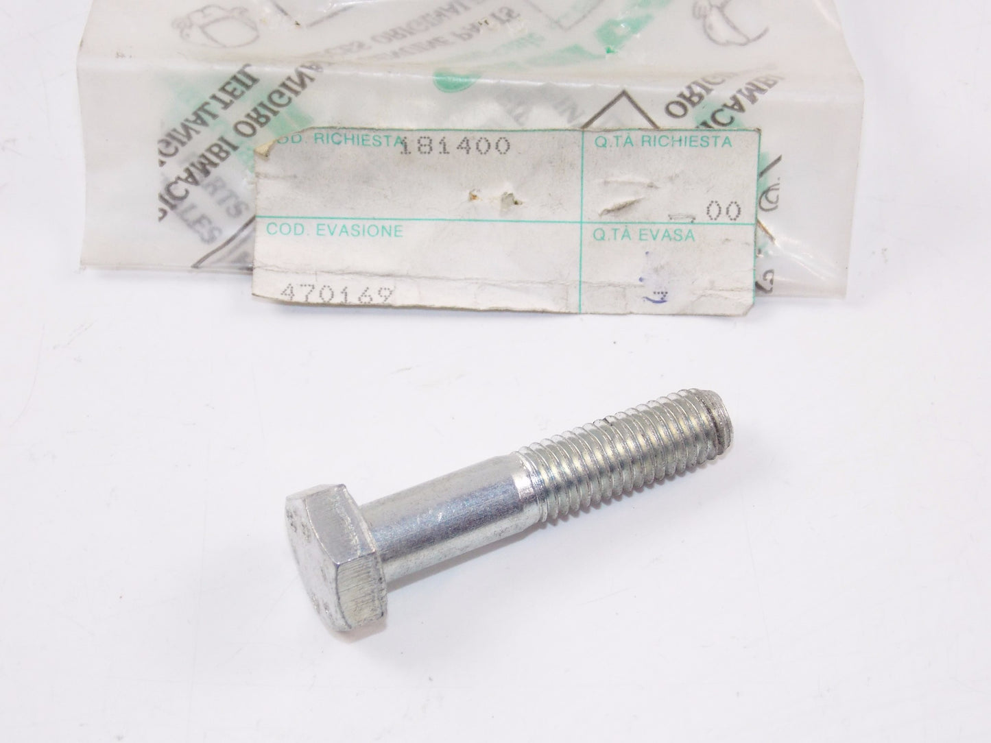 NOS OEM CAGIVA 1987-1988 KANGURO 350 CAMEL 501 COGUARO 350 MORINI BOLT 470169 - MotoRaider