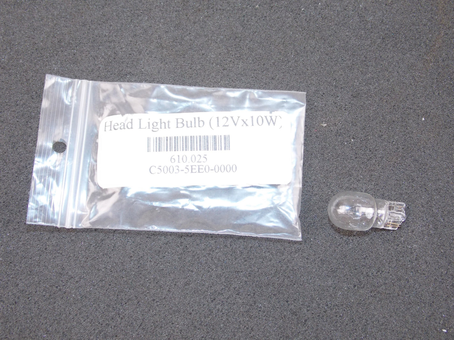 NOS OEM E-TON VIPER 70 HEAD LIGHT BULB 12Vx10w 610025 | C5003-5EE0-0000 - MotoRaider