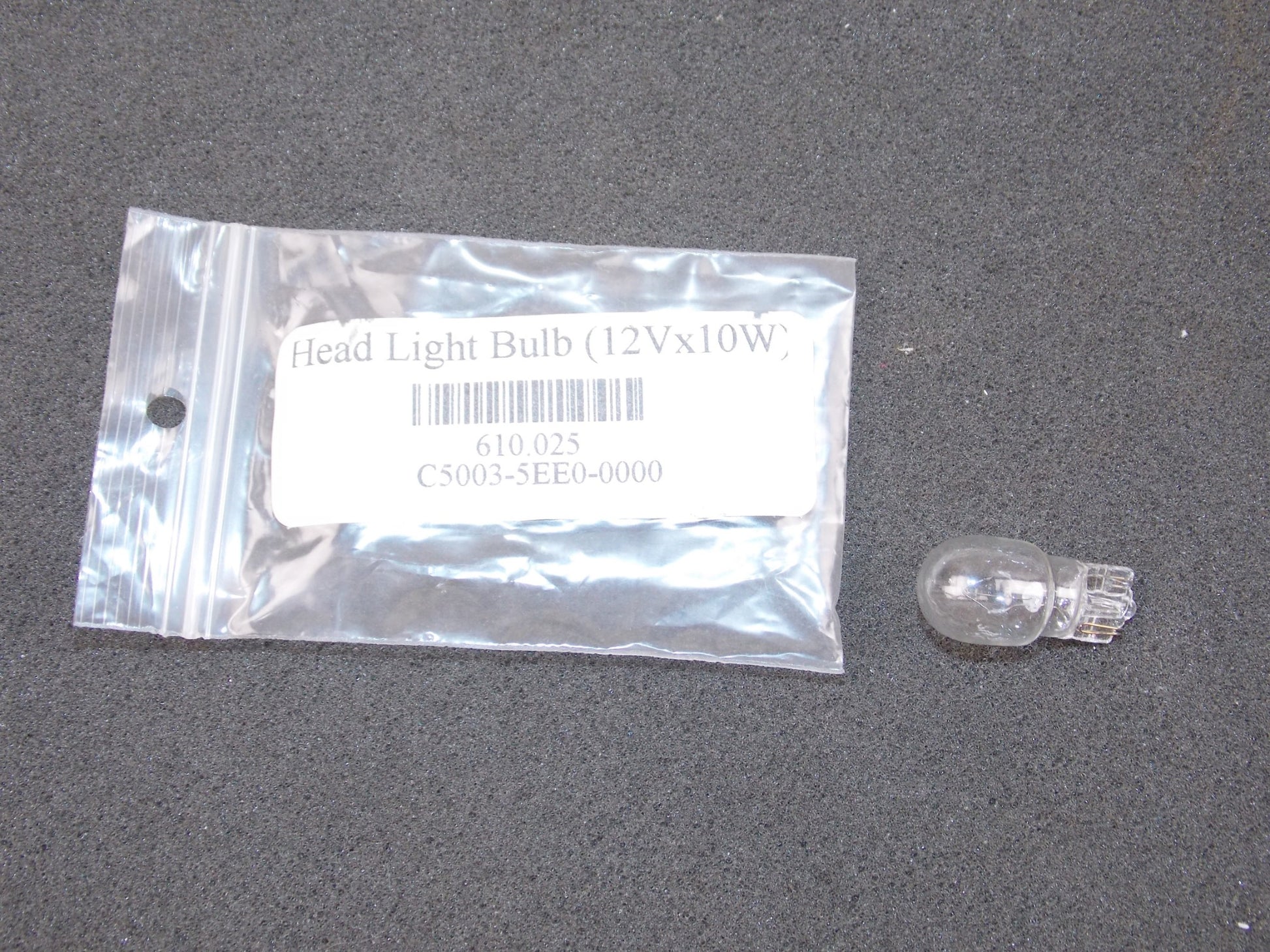NOS OEM E-TON VIPER 70 HEAD LIGHT BULB 12Vx10w 610025 | C5003-5EE0-0000 - MotoRaider