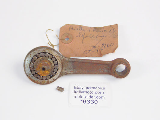 CONNECTING ROD + PIN + ROLLER BEARING VICTORIA 75 cc OVERALL LENGTH 109 mm - MotoRaider